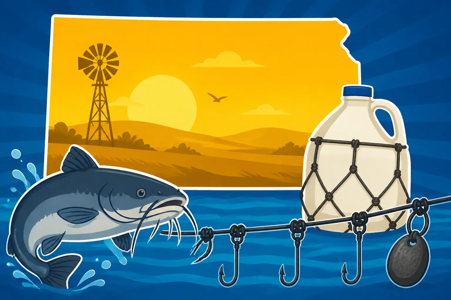 Kansas Trotline and Jug Fishing Rules