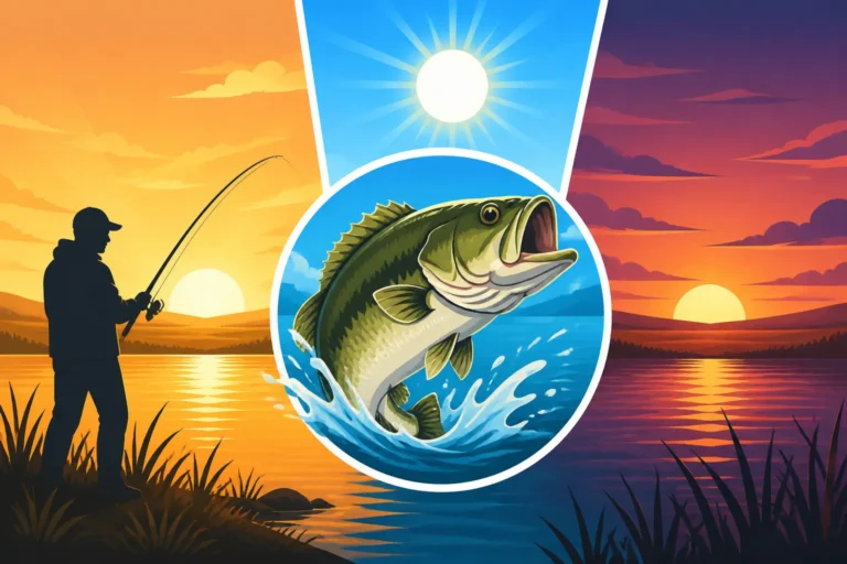 Best Time of Day to Fish in Kansas