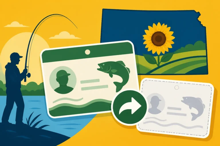 Fishing License Replacement Process in Kansas