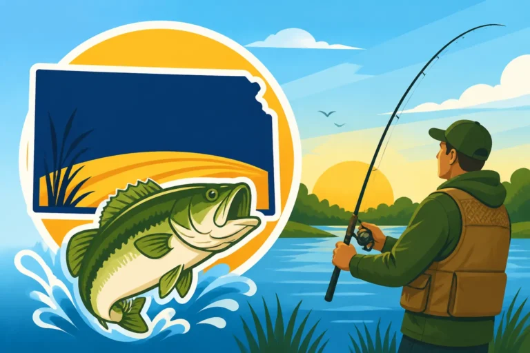 Kansas Resident One-Day Fishing License Costs $3.50