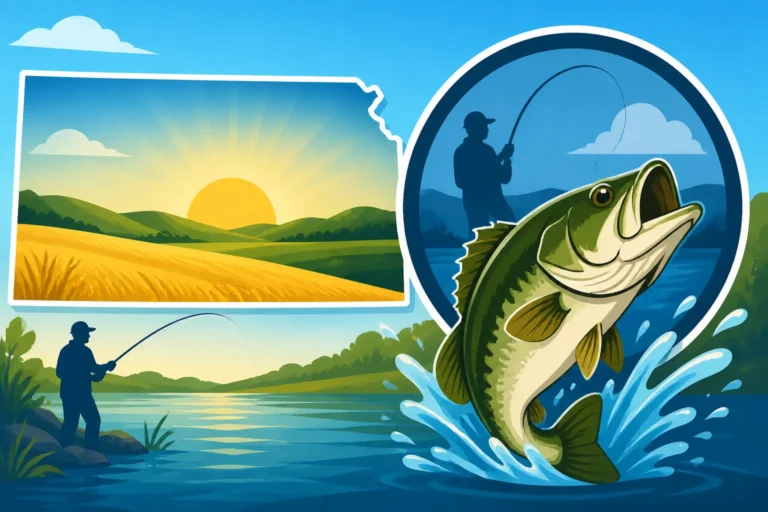 Kansas Nonresident Five-Day Fishing License Costs $25