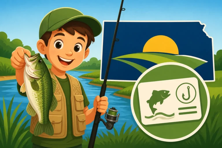 Kansas Children's Lifetime Fishing License Cost