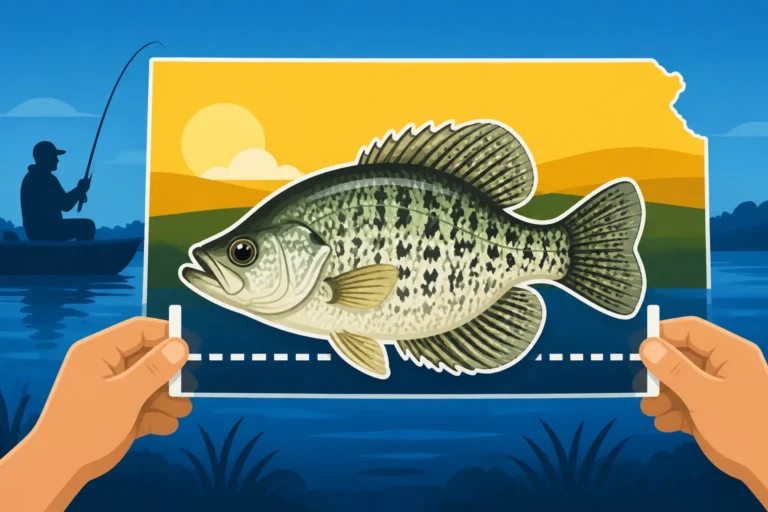 Kansas Crappie Minimum Length Limit of 10 Inches