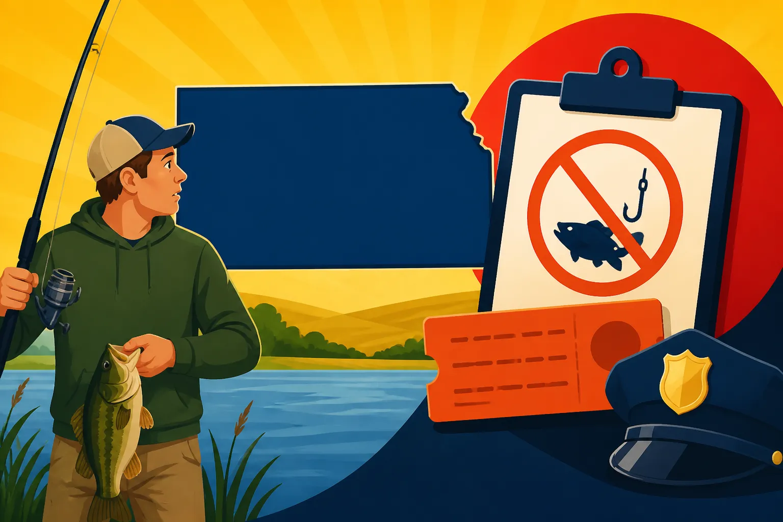 Fine for Fishing Without a License in Kansas