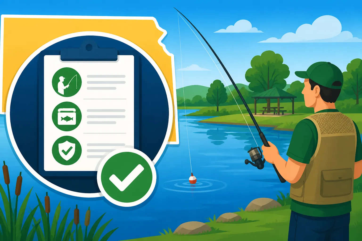 License Rules at Kansas Community Fishing Lakes