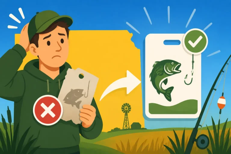 How to Replace a Lost Kansas Fishing License