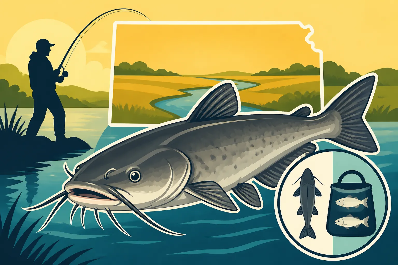 Kansas Channel Catfish Facts and Limits