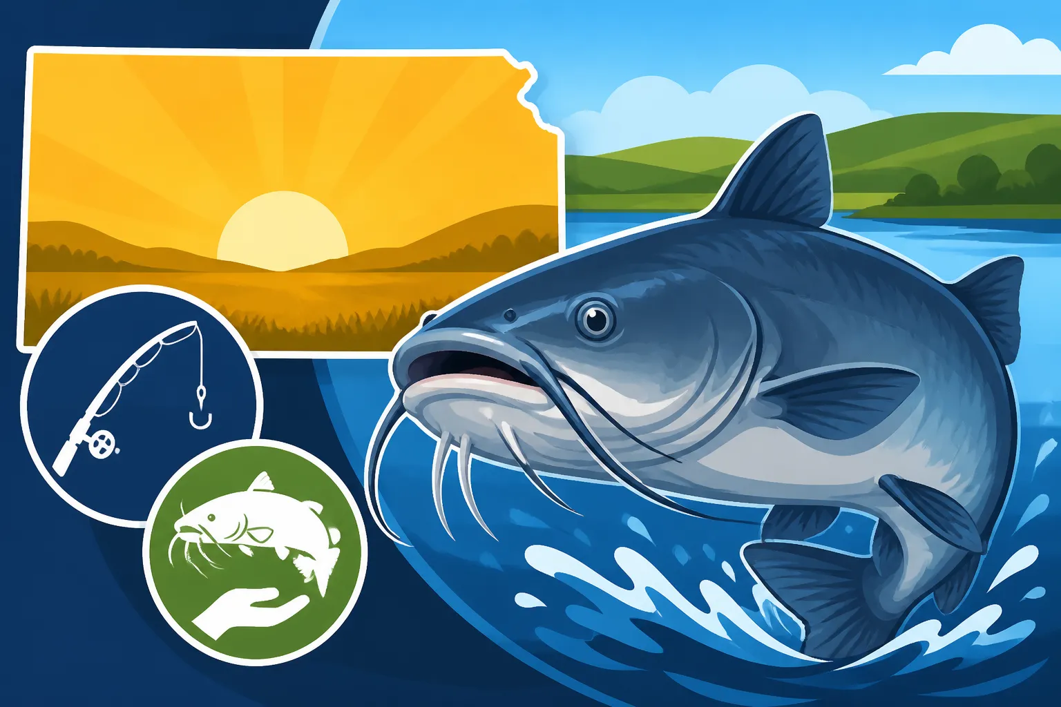 Kansas Blue Catfish Facts and Limits