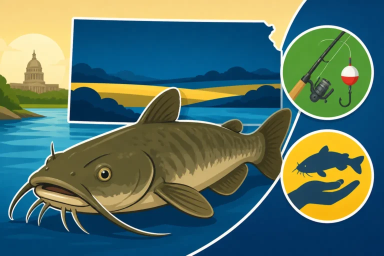 Kansas Flathead Catfish Facts and Limits