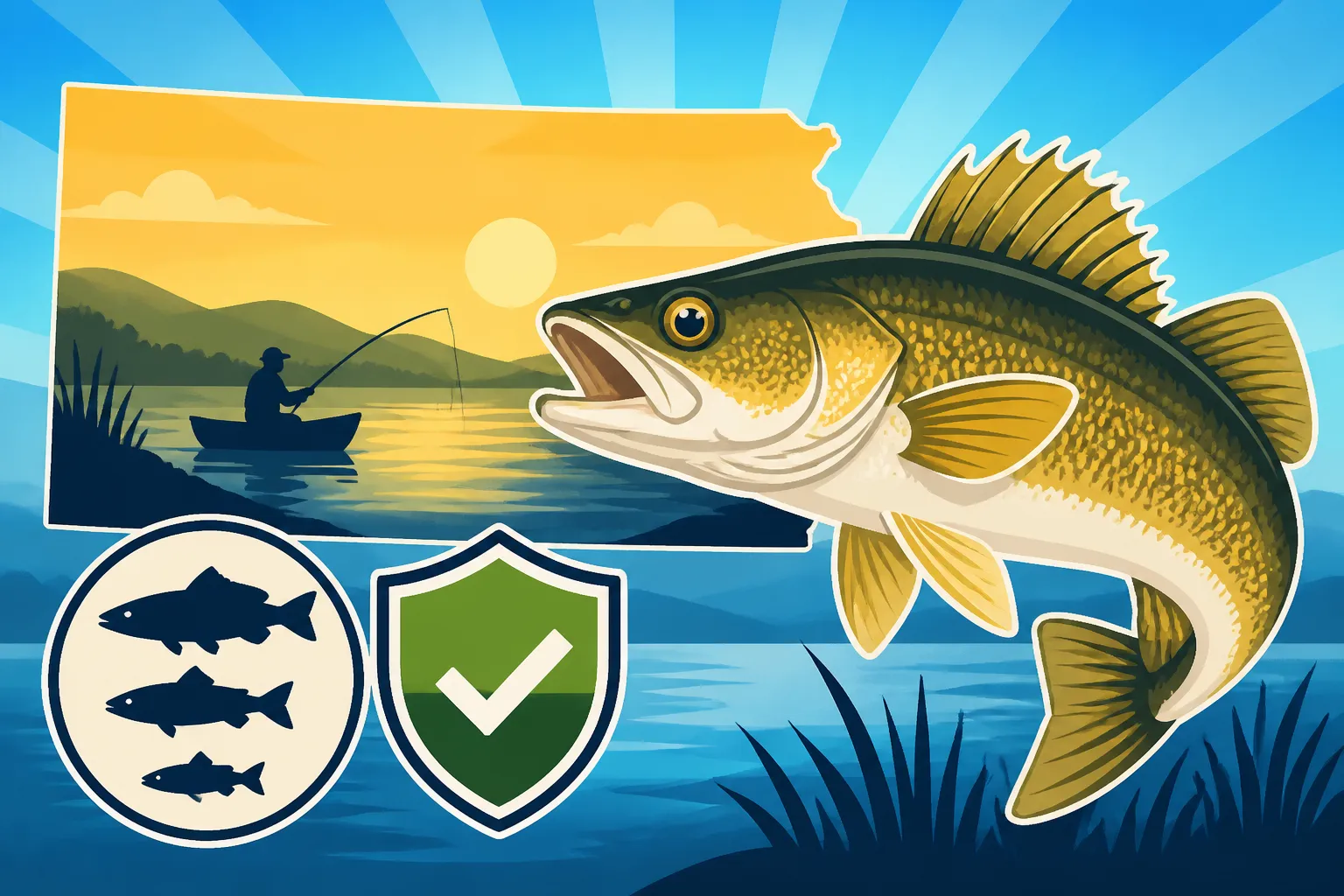 Kansas Walleye Size and Limits