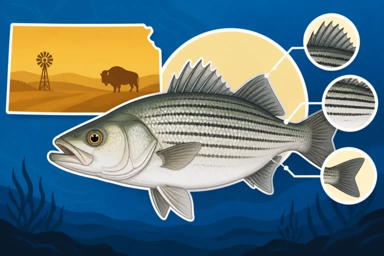 Kansas Hybrid Striped Bass Identification
