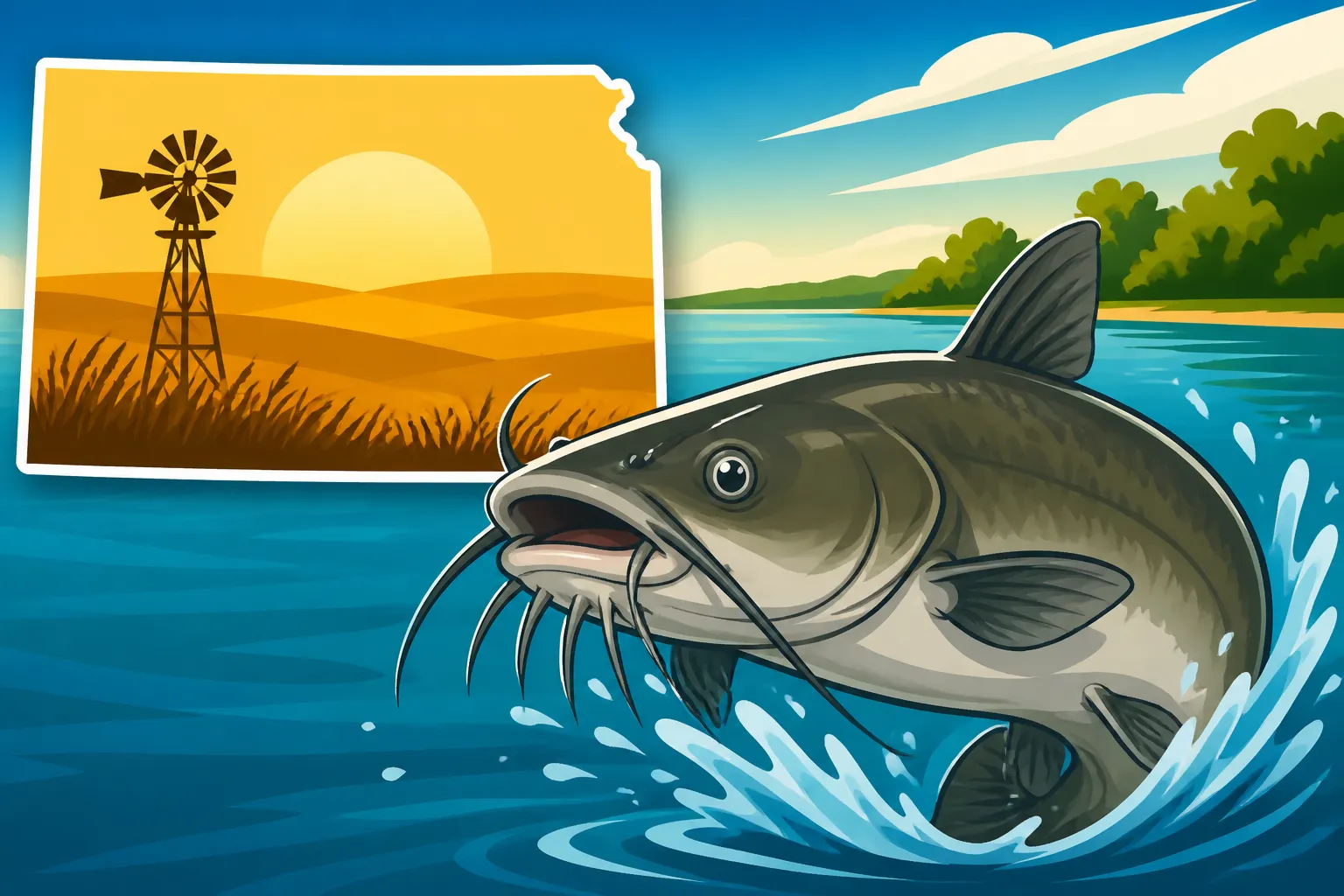 Channel Catfish Size Lakes