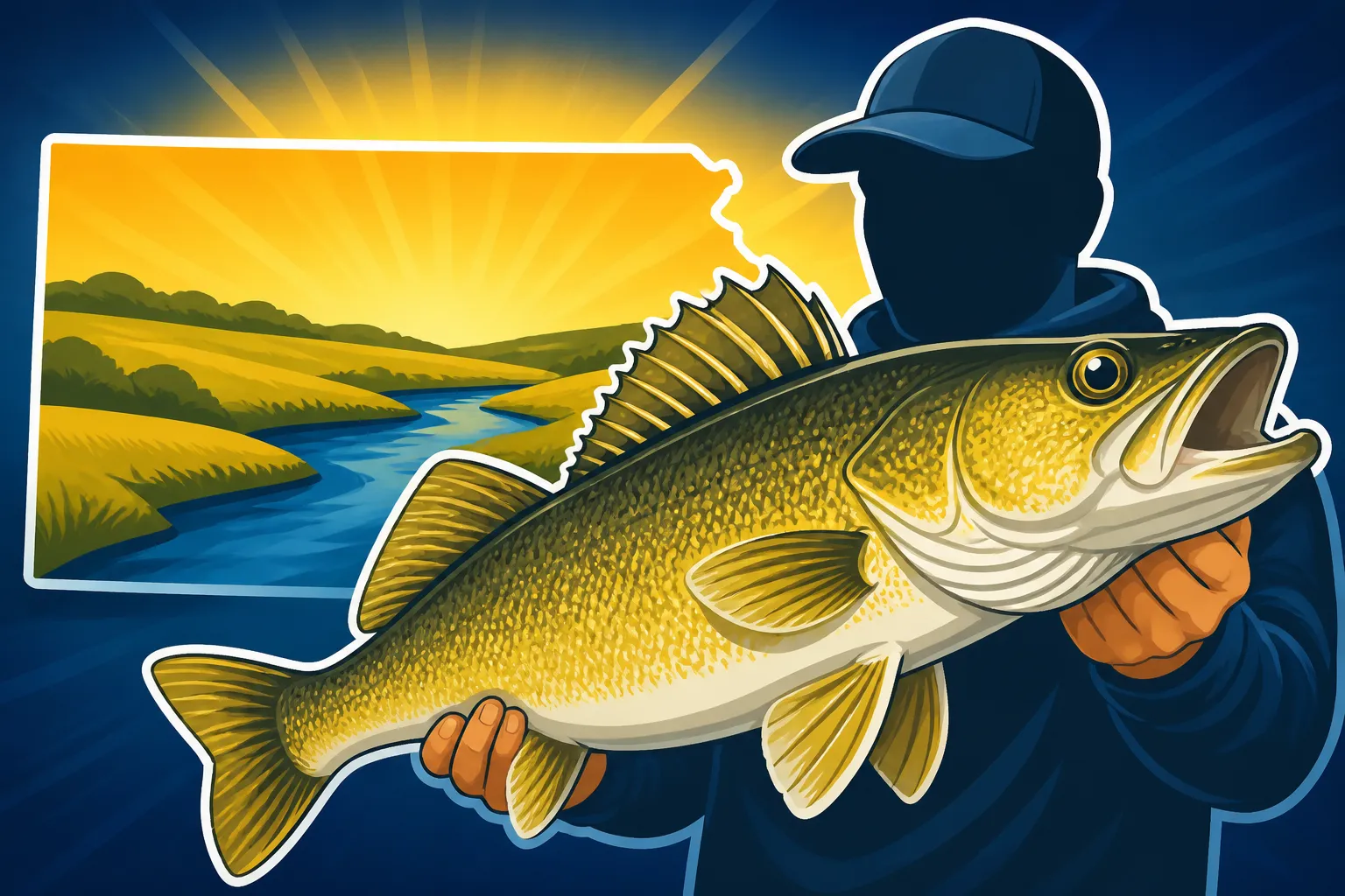 State Record Walleye Weight