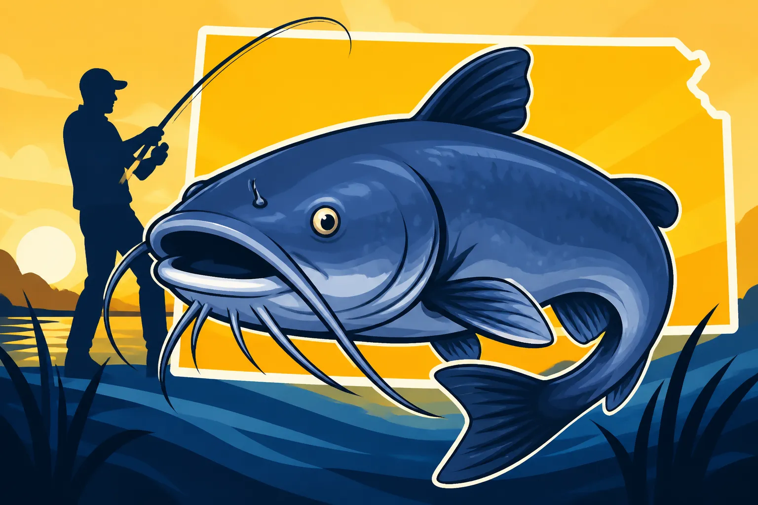 State Record Blue Catfish Weight
