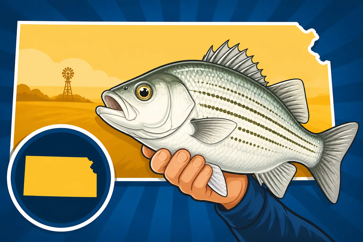 State Record White Bass Weight