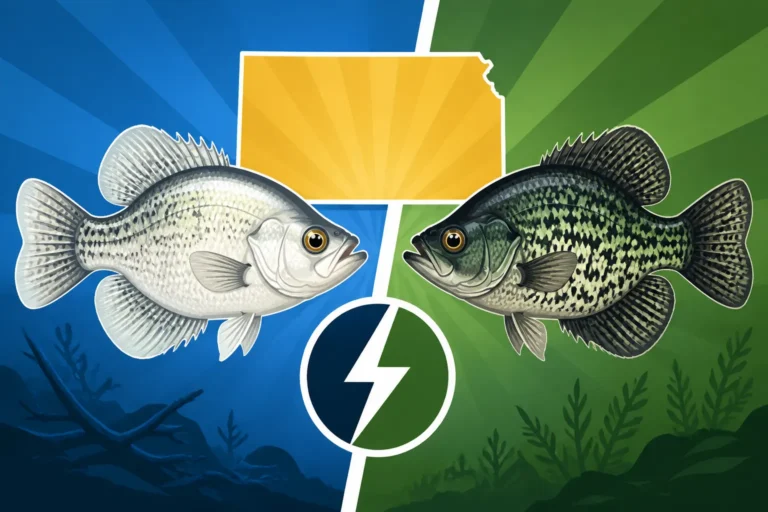 White Crappie vs Black Crappie Identification