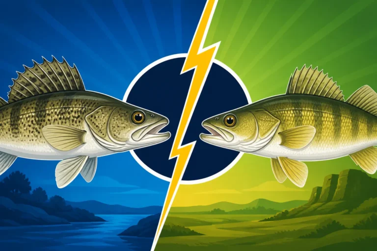 Sauger vs Walleye Identification