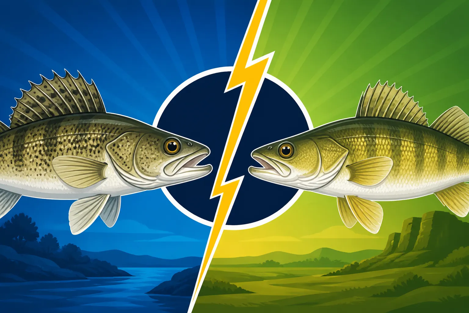Sauger vs Walleye Identification