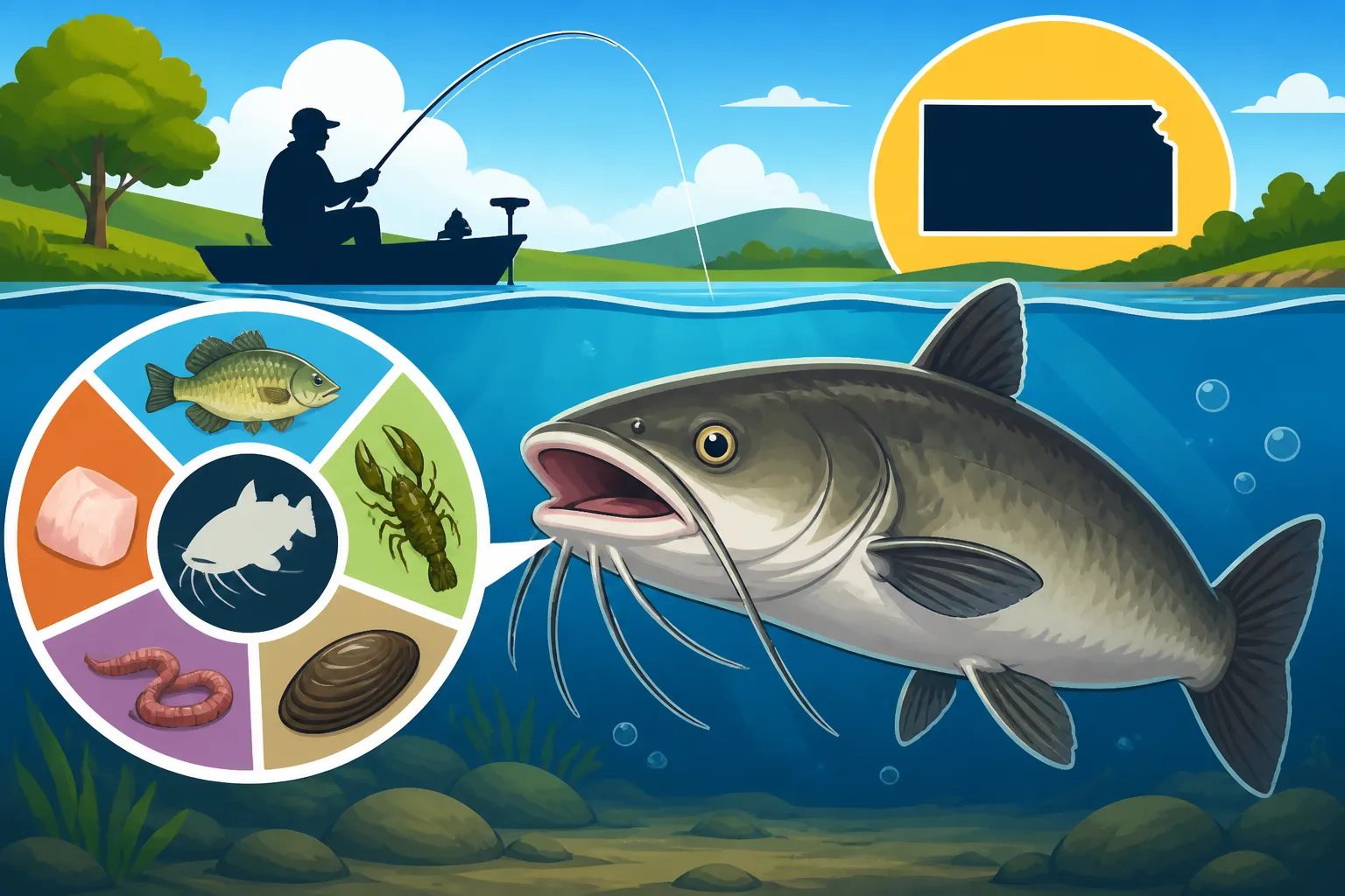 What Channel Catfish Eat Lakes