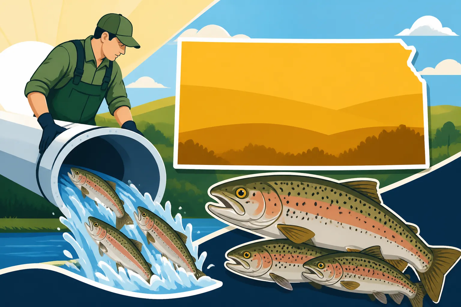 Weight of Trout Stockings in Pounds