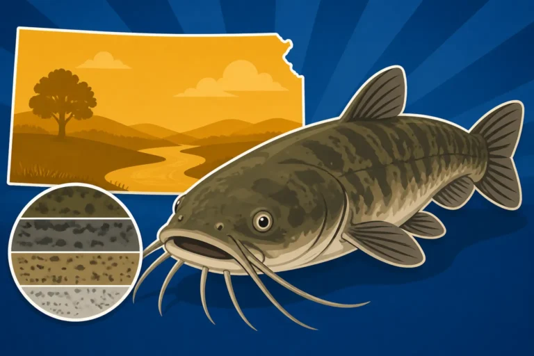 Flathead Catfish Color and Markings