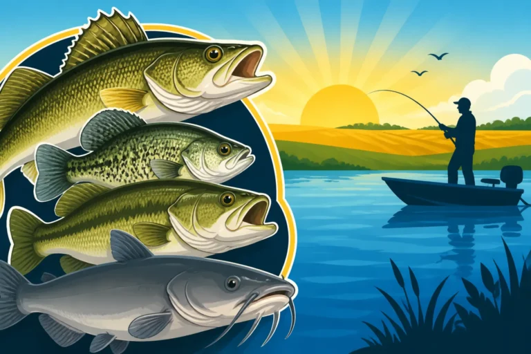 Best Eating Fish in Kansas Lakes