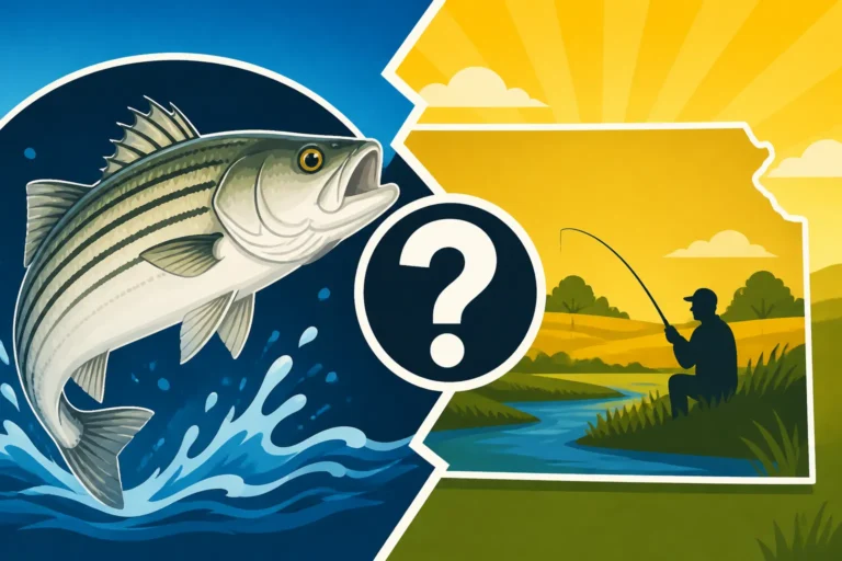 Are Striped Bass Native to Kansas?