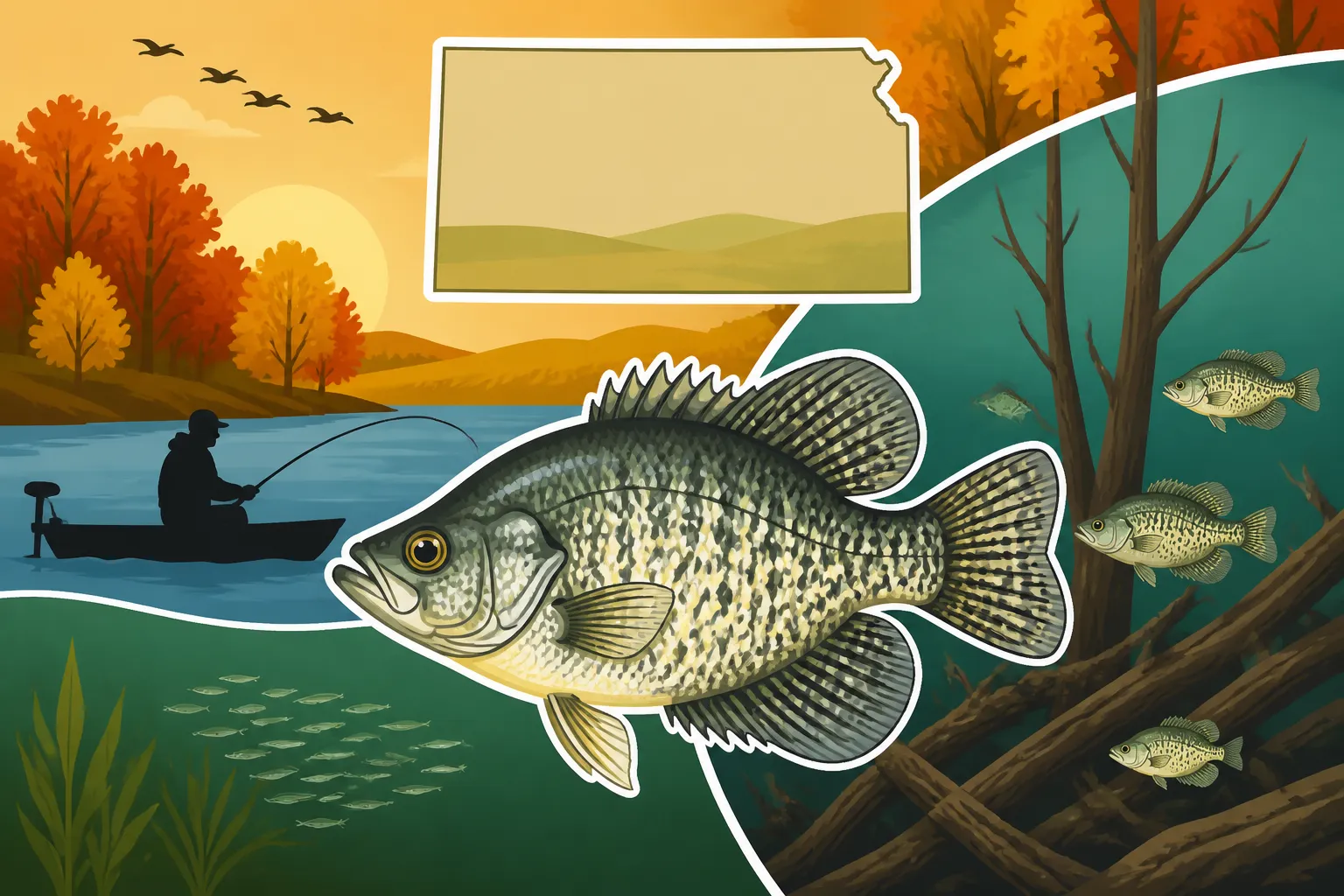 How to Find Crappie in the Fall