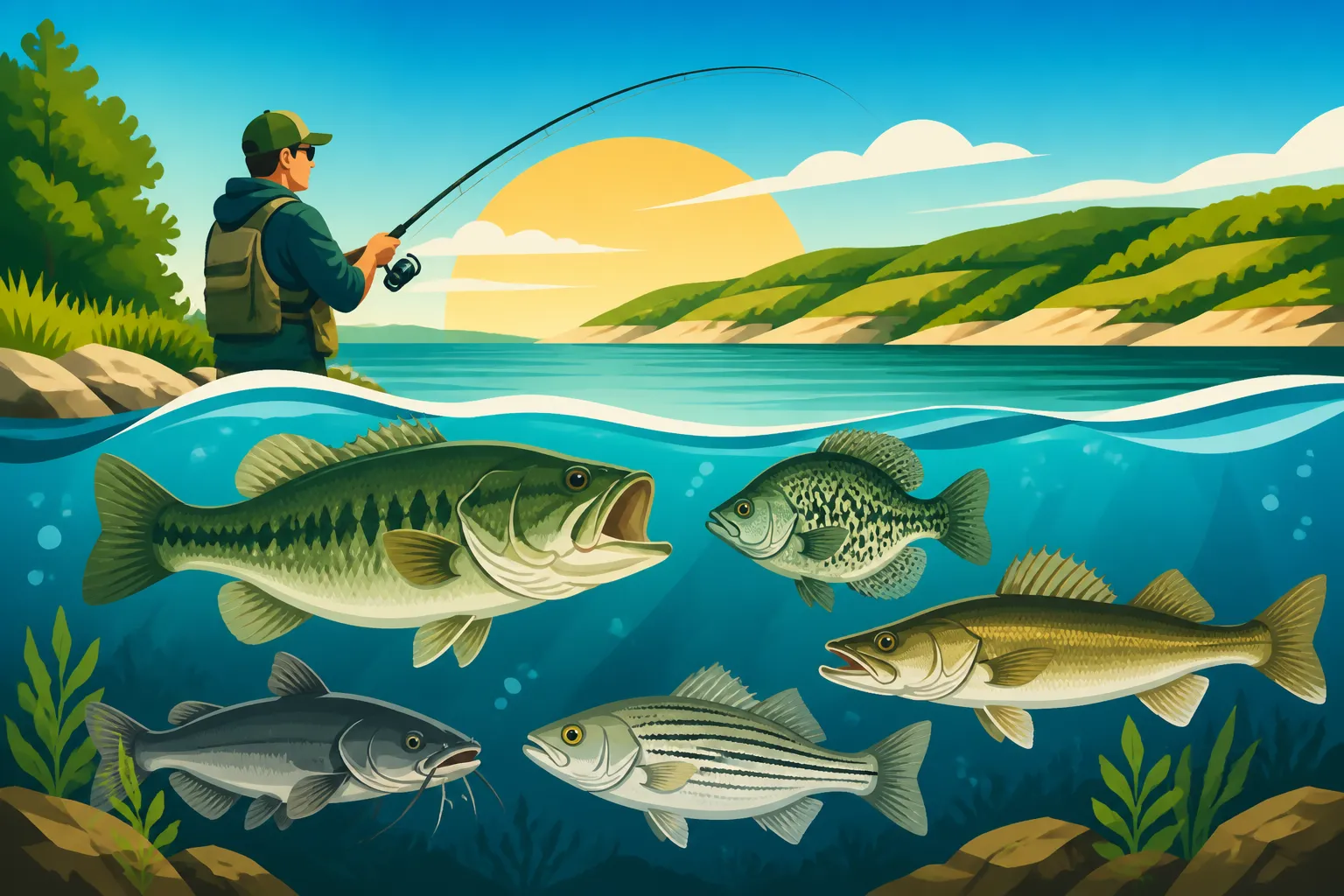 Fish Species in Milford Lake