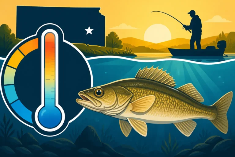 Water Temperature Kansas Walleye Prefer