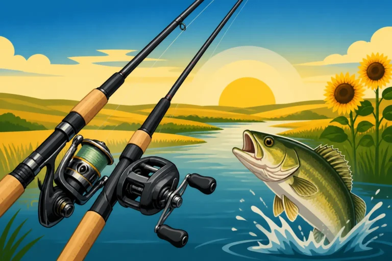 Best Rods and Reels for Kansas Fishing
