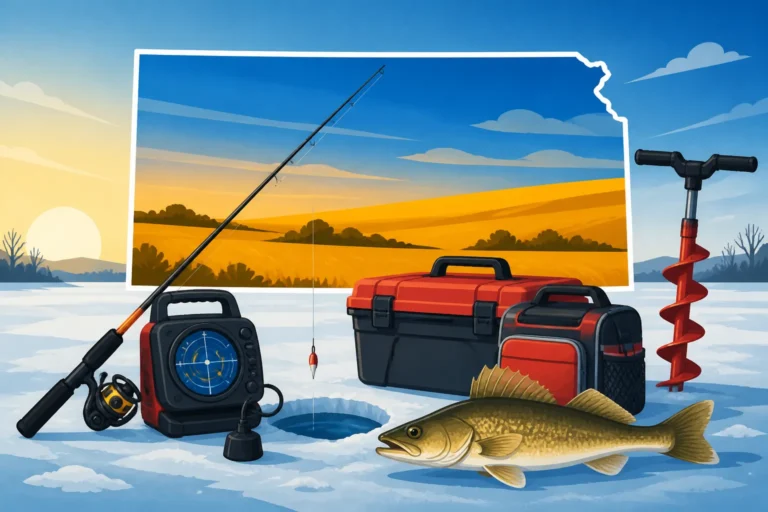 Kansas Ice Fishing Gear Guide