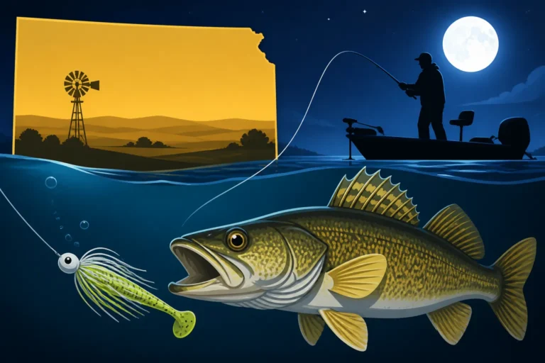 How to Fish a Jig for Walleye at Night