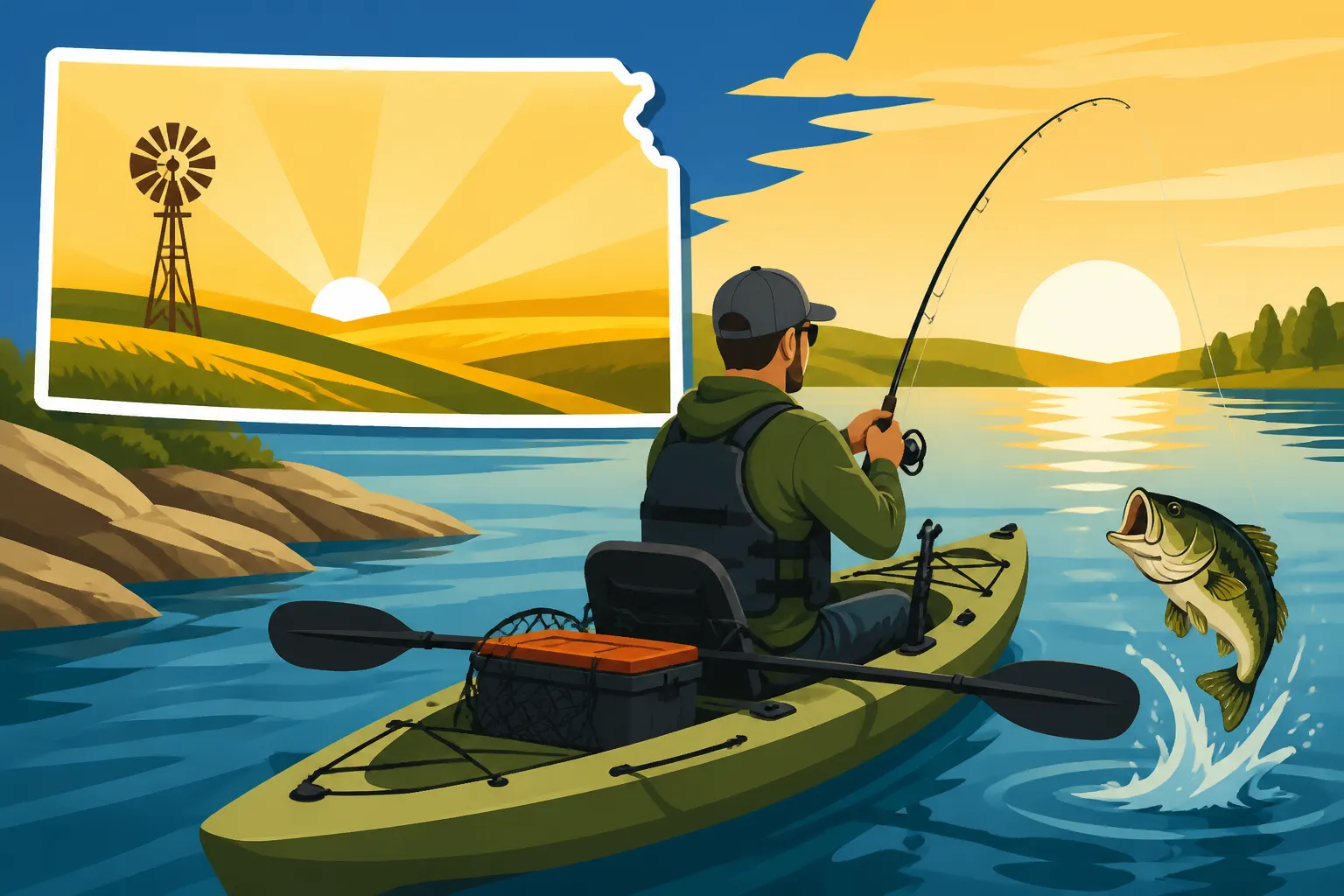 Best Kayak for Kansas Reservoir Fishing