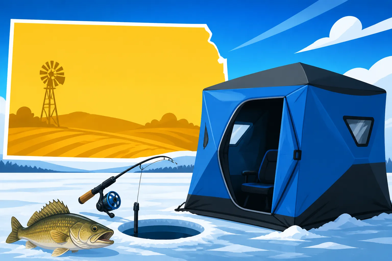 Best Ice Fishing Shelter for Kansas