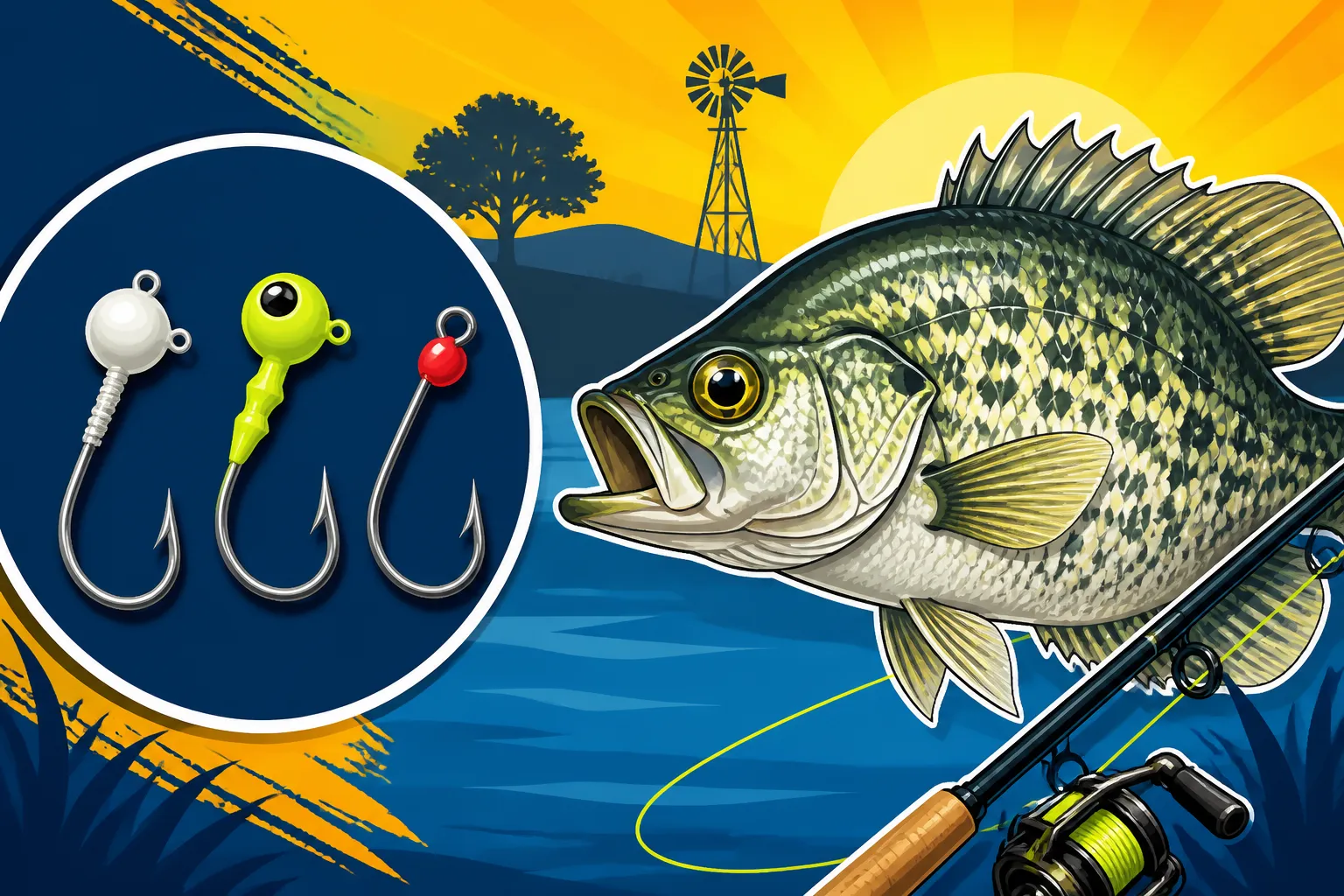 Best Hooks for Kansas Crappie Fishing