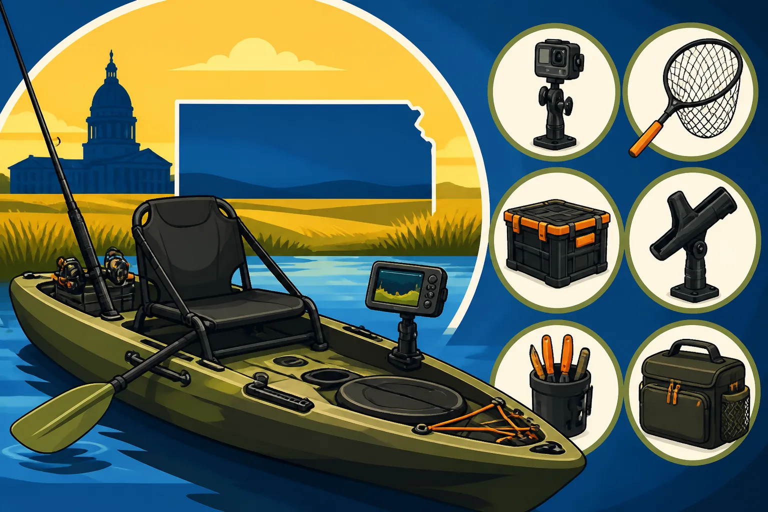 Best Fishing Kayak Accessories