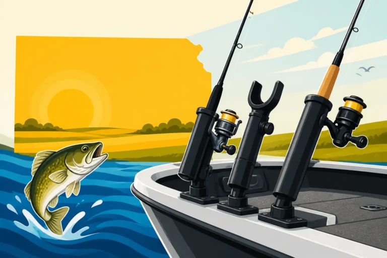 Best Rod Holders for Kansas Boats