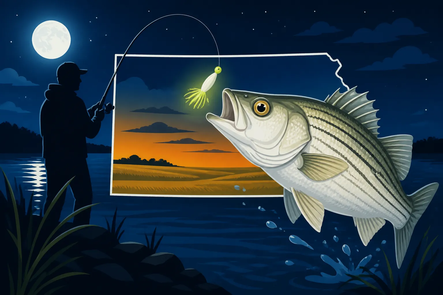 Night Fishing Tips for White Bass