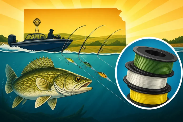 Best Line Weight for Walleye Trolling