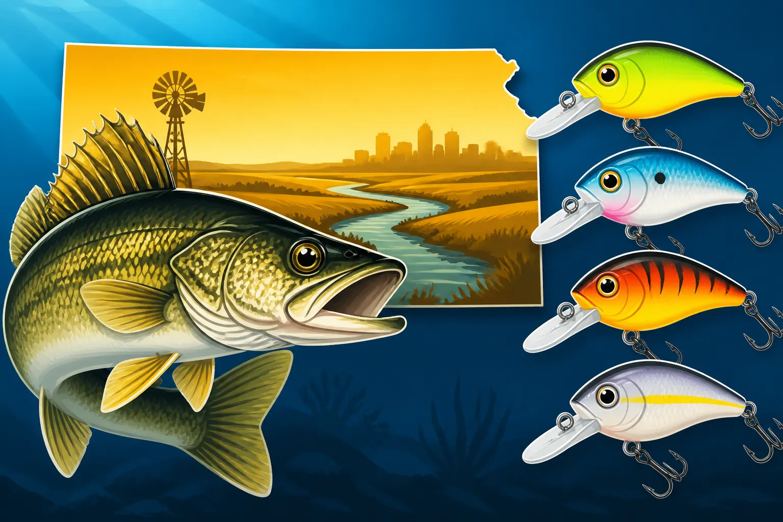 Best Crankbait Colors for Walleye