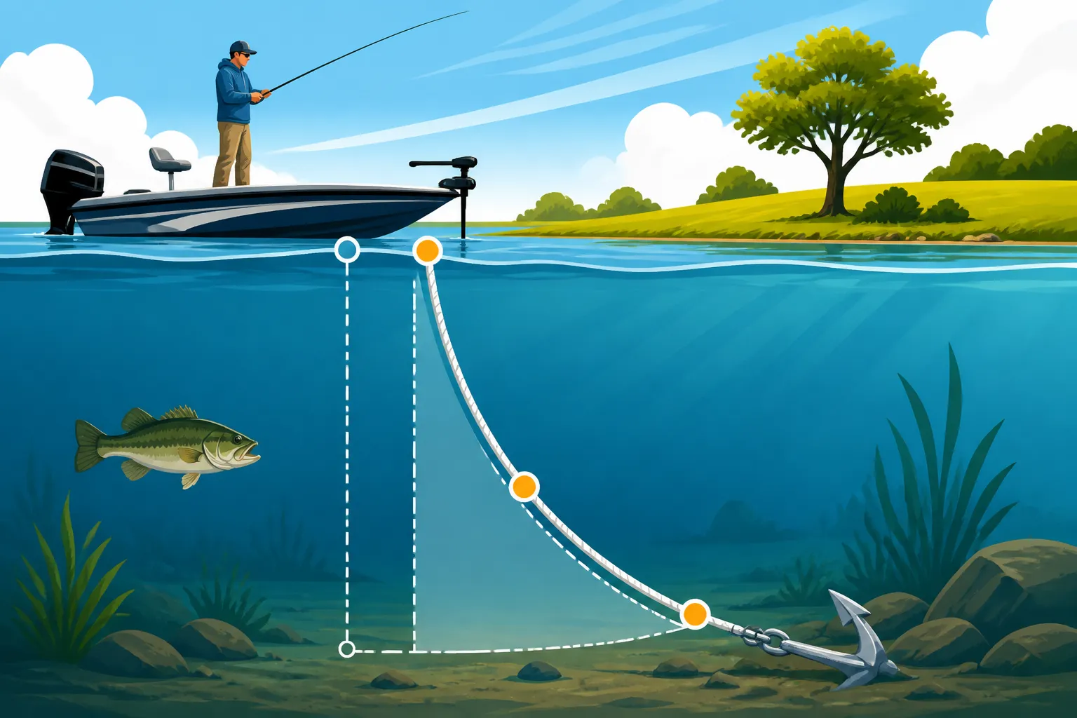 Best Anchor Rope Length for Lakes