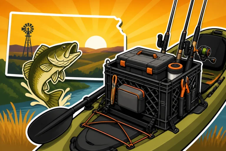 Best Kayak Fishing Crate Setup