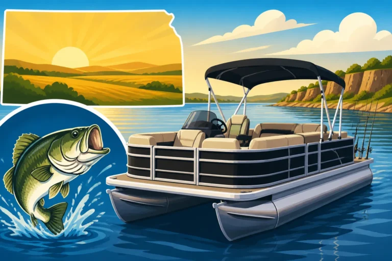 Best Pontoon Boat for Kansas Reservoirs