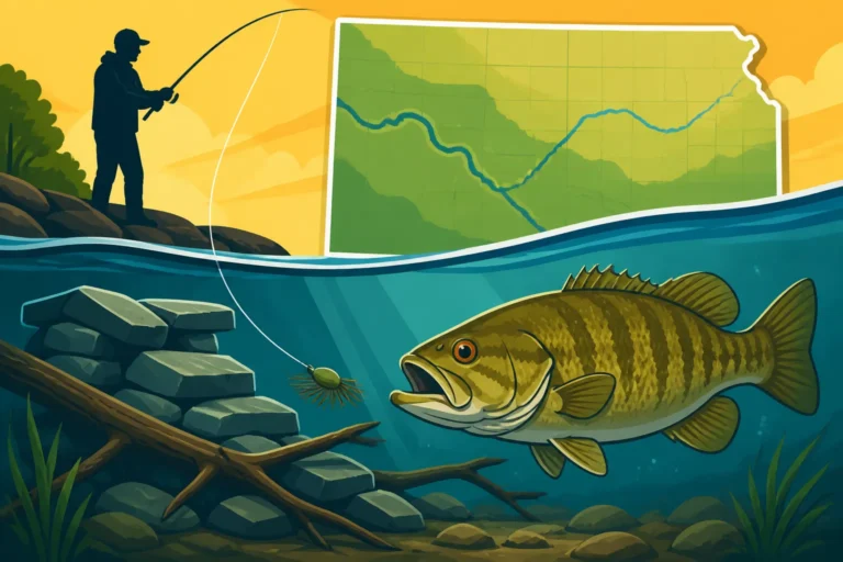 How to Fish Structure for Smallmouth Bass