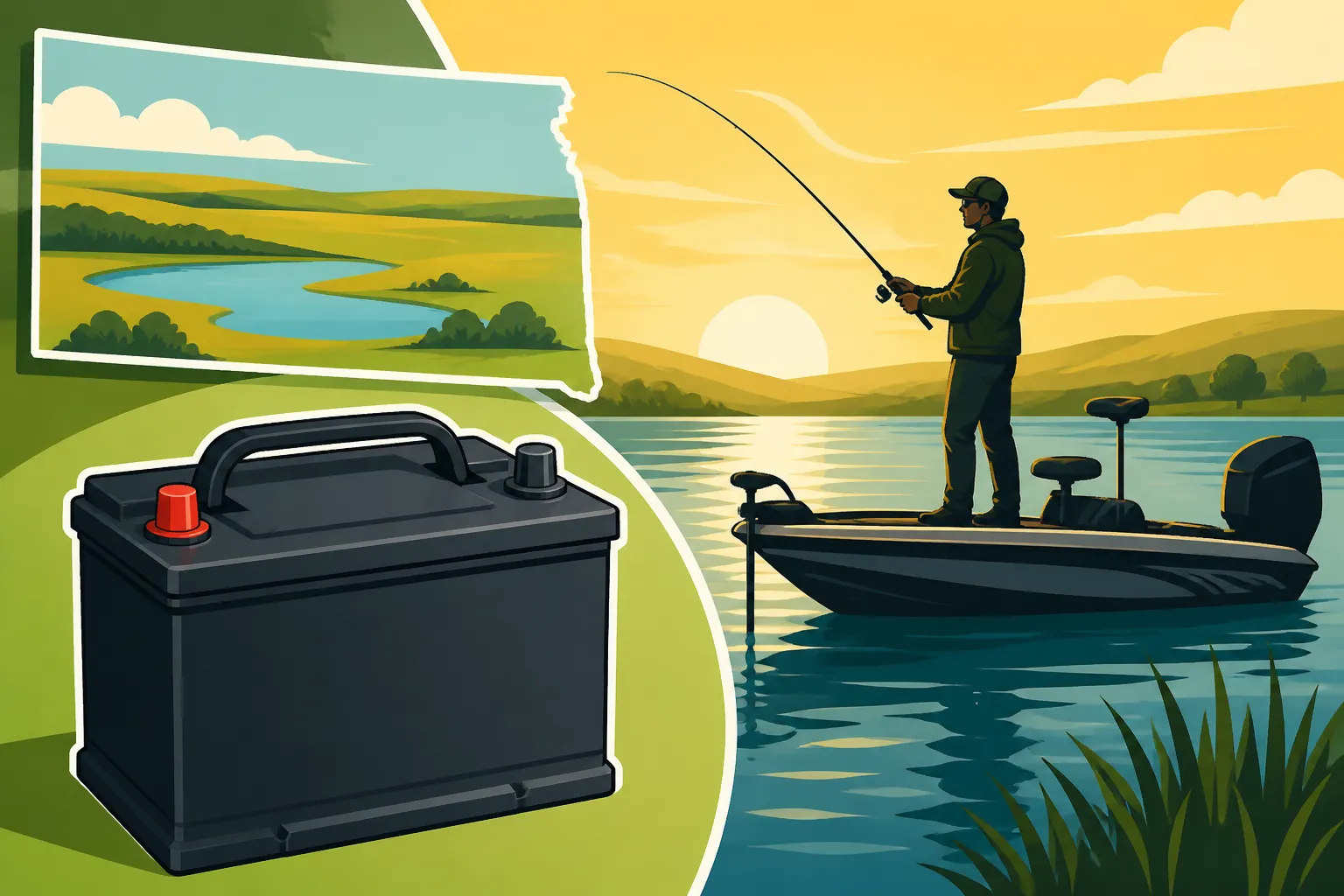Best Boat Battery for Kansas Fishing Trips