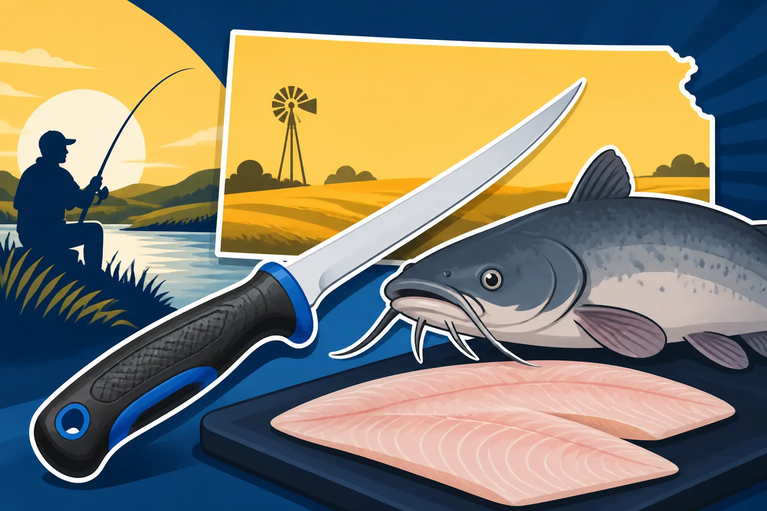 Best Fillet Knife for Kansas Catfish