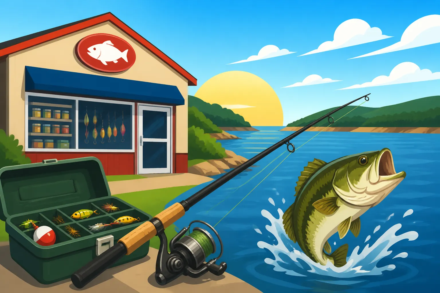 Best Bait Shops Near Cheney Reservoir