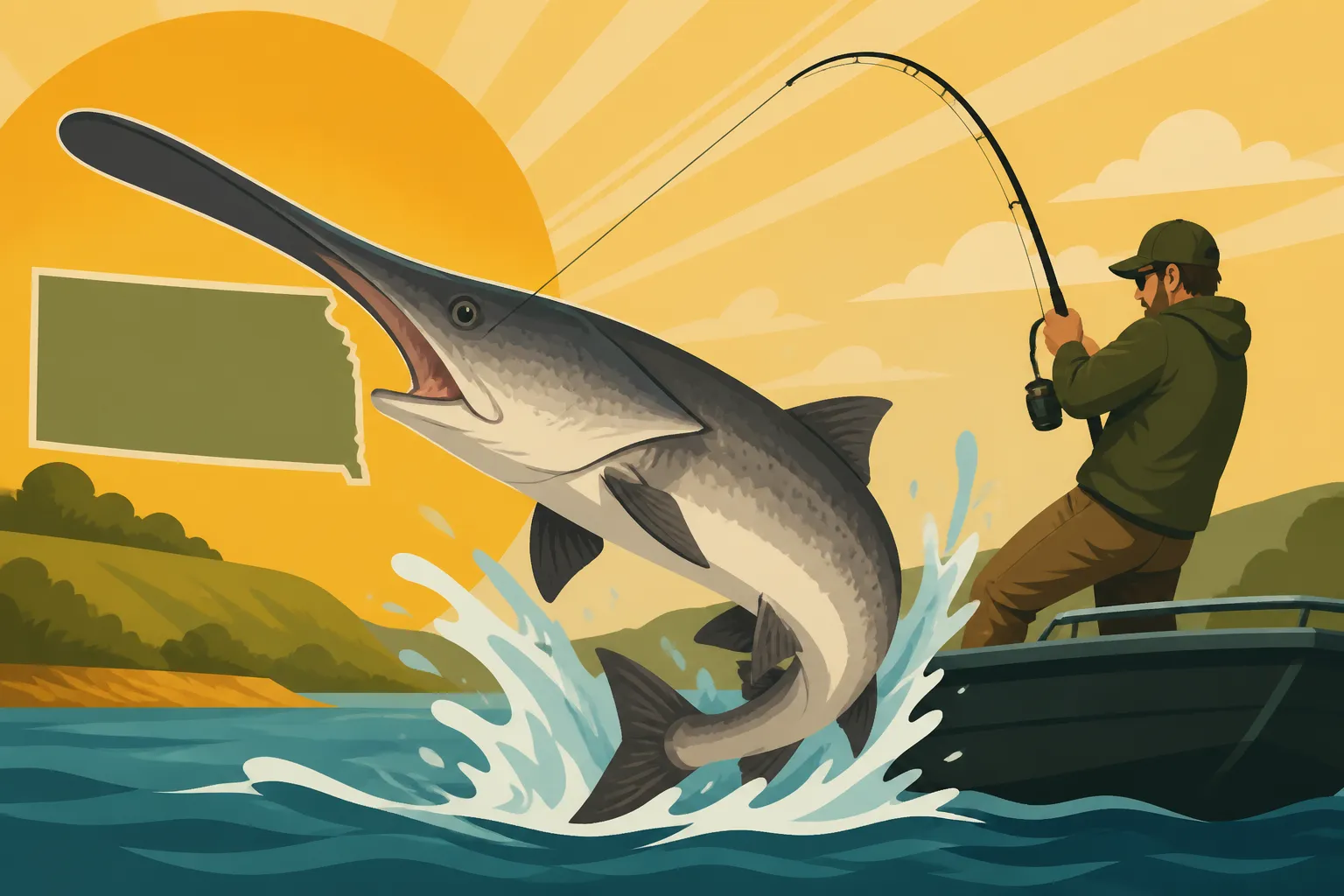 How to Snag Paddlefish