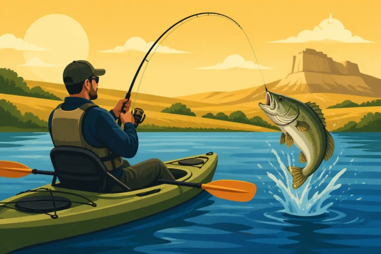 How to Catch Fish From a Kayak in Kansas